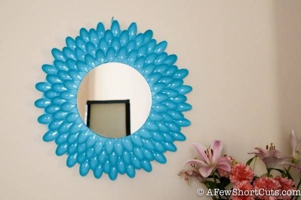 Diy Flower Wall Mirror – A Few Shortcuts Inside Flower Wall Mirrors (Photo 15 of 15)