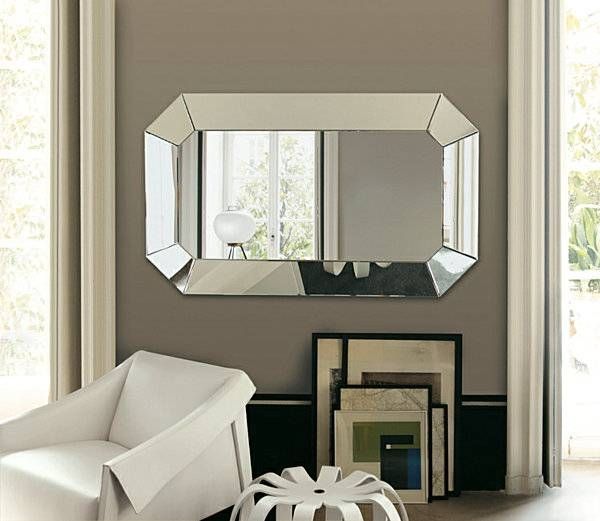Download Large Decorative Wall Mirror | Gen4congress In Horizontal Decorative Wall Mirrors (Photo 2 of 15)