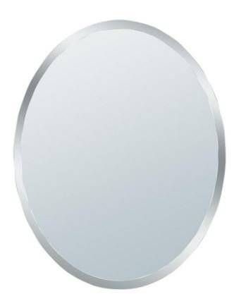 Erias Home Designs Talia Small Beveled Oval Wall Mirror & Reviews In Small Oval Wall Mirrors (View 10 of 15)
