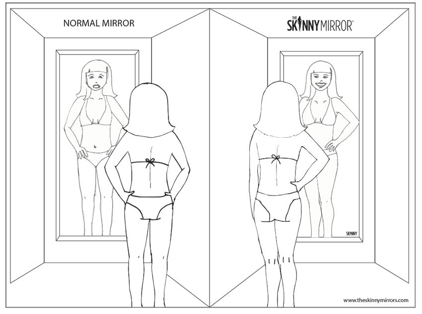 Fitting Room Mirrors For Clothing Retailers – The Skinny Mirror In Mirrors For Dressing Rooms (Photo 11 of 15)