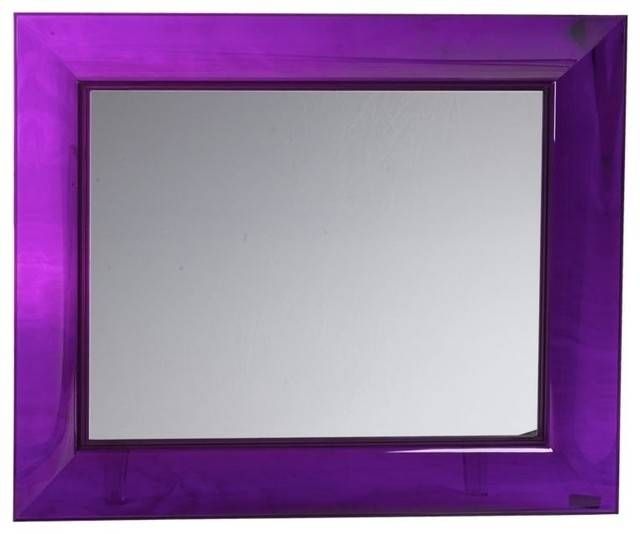 Francois Ghost Mirror, Large – Wall Mirrors  Design Public With Regard To Purple Wall Mirrors (Photo 2 of 15)
