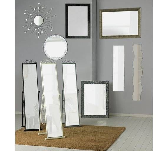 Full Length Wall Mirror Thin Threshold Full Length Wall Mirror For Thin Wall Mirrors (Photo 7 of 15)