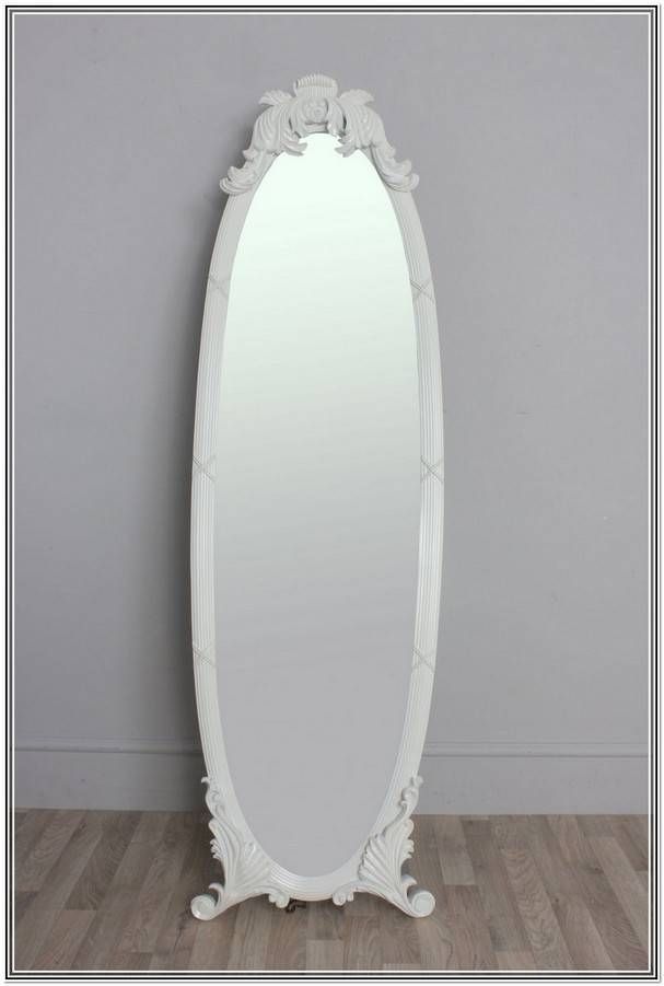 Full Length Wall Mirror White | Home Design Ideas For Full Length White Wall Mirrors (View 5 of 15)