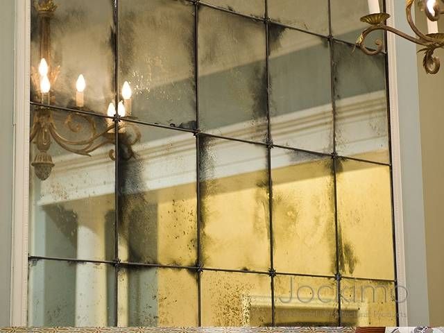 Gadsen Antique Mirrors Cast Glass Glass Flooring Antique Pertaining To Rosette Wall Mirrors 