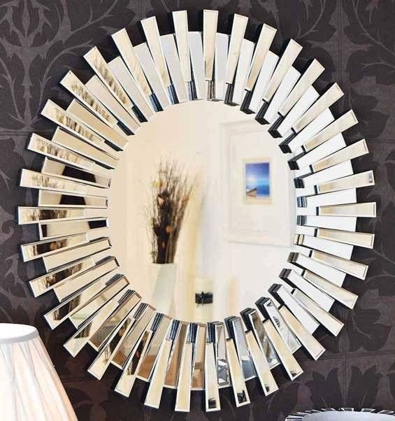 Hazelwood Home Starburst Accent Mirror & Reviews | Wayfair.co.uk With Regard To Starburst Wall Mirrors (Photo 12 of 15)