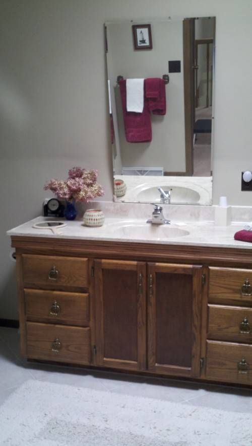 How To Put A Mirror On An Angled Wall Over A Bathroom Sink Vanity? Regarding Angled Wall Mirrors (View 5 of 15)