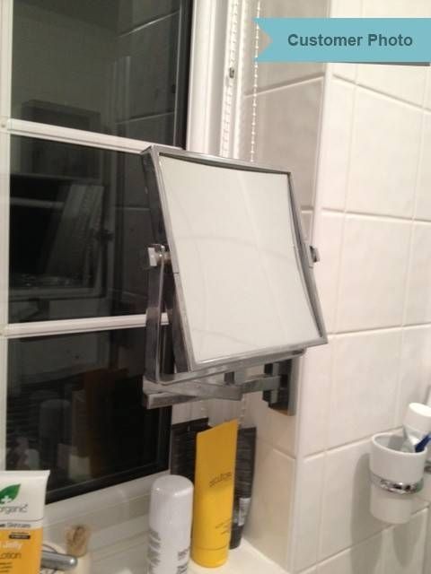 Interesting Idea Extending Bathroom Mirrors Extendable Square Wall With Regard To Extending Wall Mirrors (Photo 1 of 15)