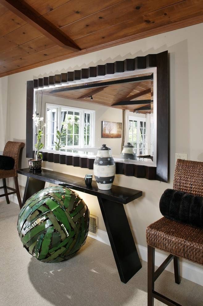 Large Mirror Living Room Contemporary With Wall Decor Console Tabl Within Large Wall Mirrors For Living Room (Photo 12 of 15)