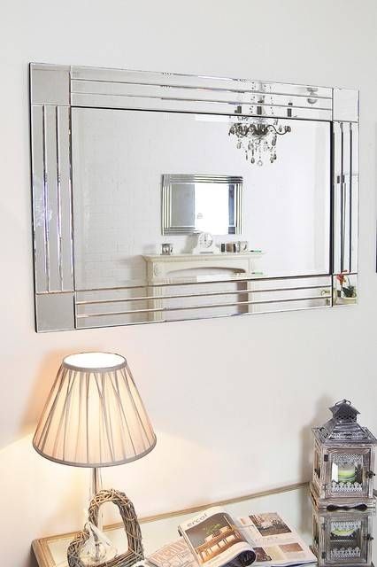 Large Modern Wall Mirrors Pleasing Large Designer Wall Mirrors Inside Modern Large Wall Mirrors (Photo 5 of 15)