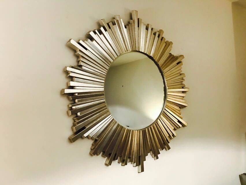 Large Sunburst Wall Mirror — Home Ideas Collection : Sunburst Wall Within Large Sunburst Wall Mirrors (View 11 of 15)