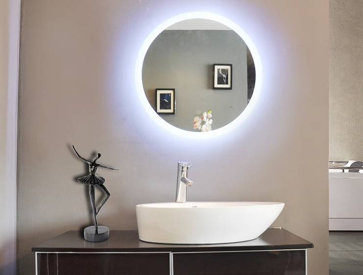 Led Illuminated Bathroom Mirror | Backlit Mirrors For Bathrooms Regarding Illuminated Wall Mirrors For Bathroom (Photo 1 of 15)