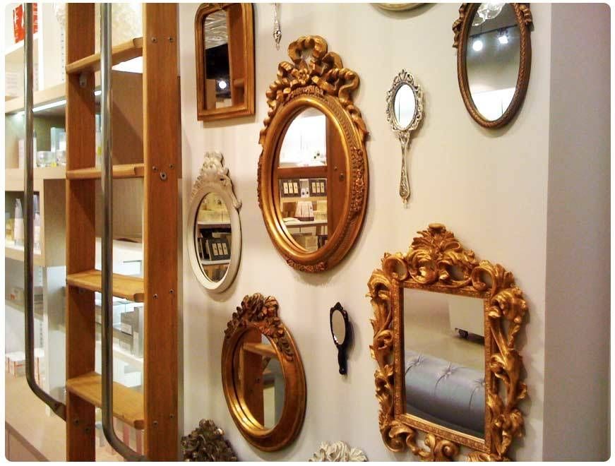 Loving. Living. Small. | Live Small With Style: Small Space D.i.y. In Small Vintage Wall Mirrors (Photo 2 of 15)