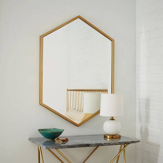 Featured Photo of 15 Best Hexagon Wall Mirrors