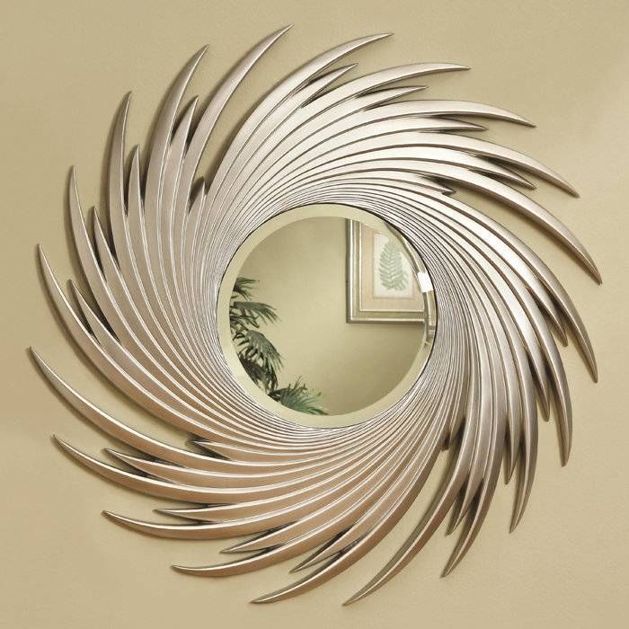 Metal Wall Decor With Mirror The Home Design : Make Your Room With Decorating Wall Mirrors (View 3 of 15)