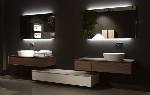 Mirror Design Ideas: Lighting Modern Backlit Bathroom Mirrors Inside Light Up Bathroom Mirrors (View 14 of 15)