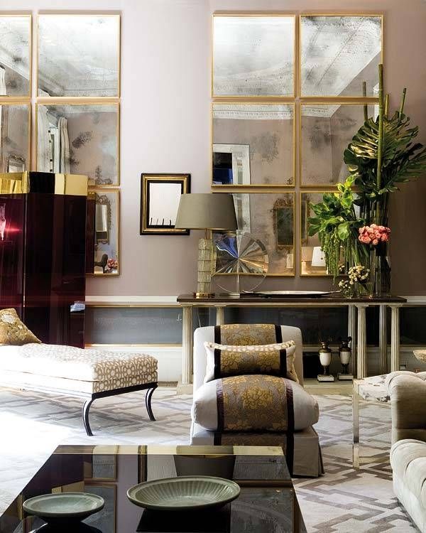 Mirror Wall Decoration Ideas Living Room Inspiring Fine Mirror In Living Room Wall Mirrors (View 13 of 15)