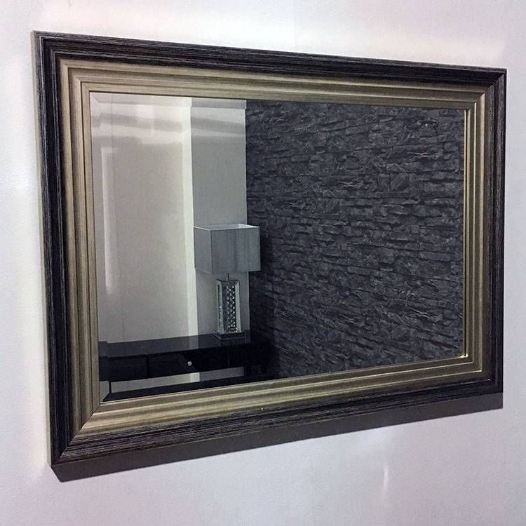 Mirrors. Amazing Black Wall Mirror: Black Wall Mirror Black Framed Within Black And Silver Wall Mirrors (Photo 5 of 15)