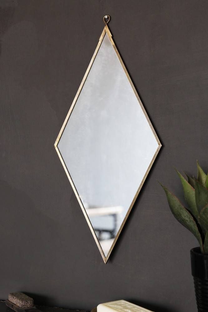 Mirrors – Home Accessories Intended For Small Diamond Shaped Mirrors (Photo 8 of 15)