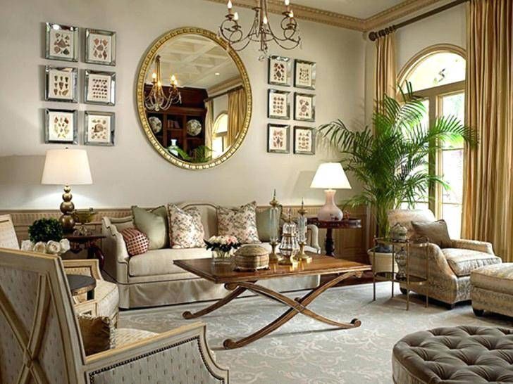 Big Round Mirror For Living Room