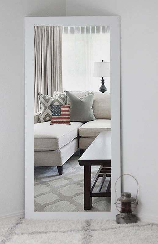 Modern Floor + Full Length Mirrors | Allmodern Pertaining To Floor Length Wall Mirrors (View 3 of 15)