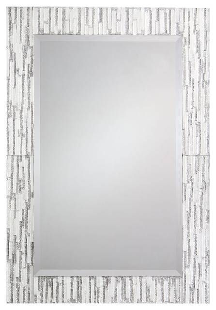 Modern Rectangular Venetian Mirror – Contemporary – Wall Mirrors Intended For Modern Rectangular Wall Mirrors (Photo 15 of 15)
