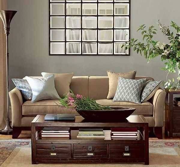 Modern Window Mirror Designs Bringing Nostalgic Trends Into Home With Modern Wall Mirrors For Living Room (View 8 of 15)