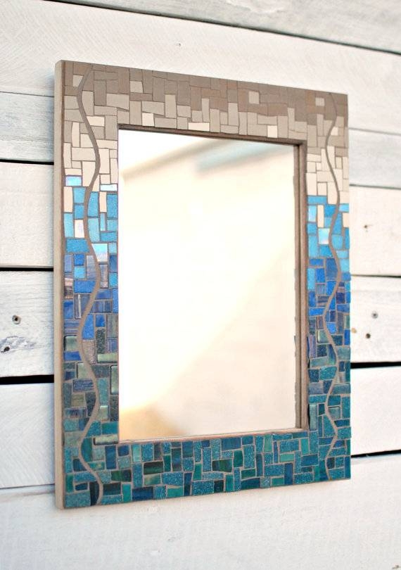 Featured Photo of Top 15 of Glass Mosaic Wall Mirrors