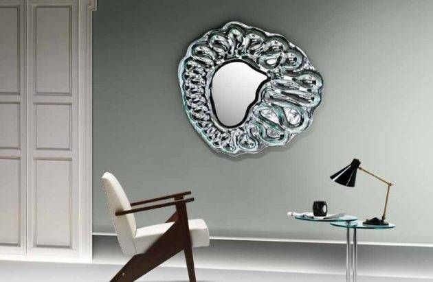 Most Stylish Wall Mirror Designs To Adorn Your Modern Home Decor Pertaining To Stylish Wall Mirrors (Photo 8 of 15)