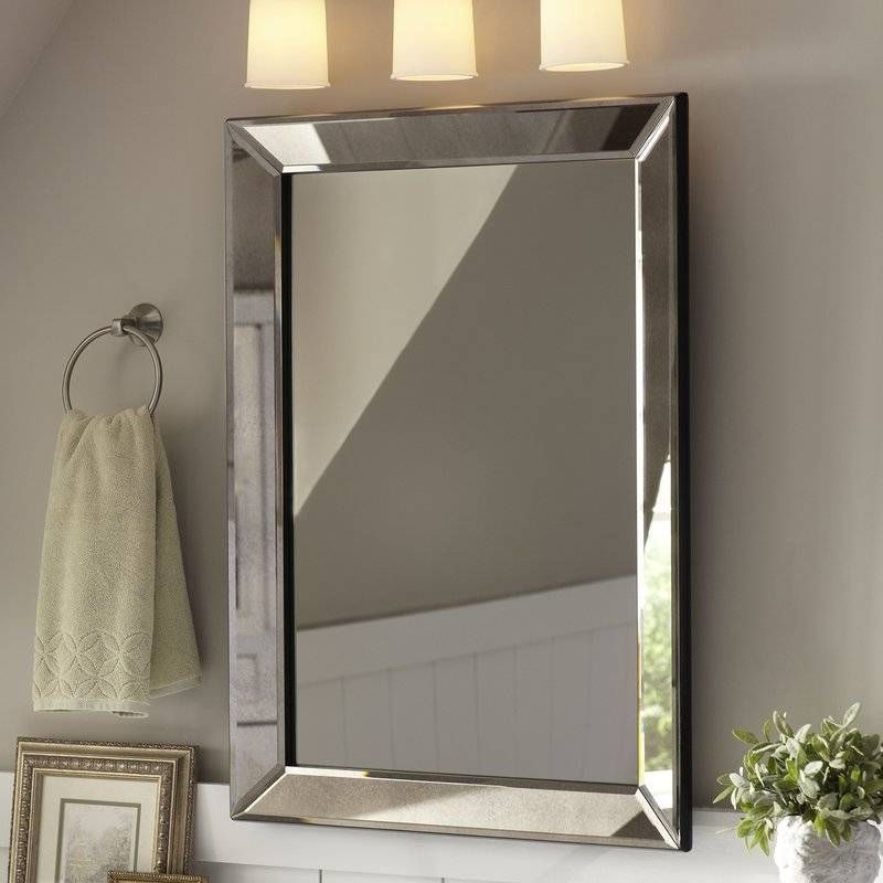 Olivia Rectangle Oversized Wall Mirror & Reviews | Joss & Main With Regard To Oversized Wall Mirrors (View 14 of 15)