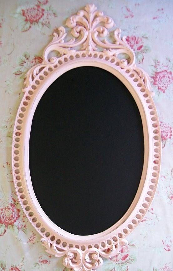 Oops!: Vintage Chalk Board: Before & After Throughout Cute Wall Mirrors (View 12 of 15)