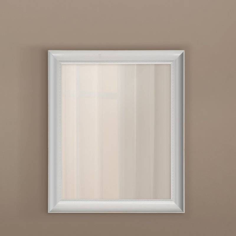 Ophelia & Co. Beaded Rectangle Gray Wall Mirror & Reviews | Wayfair Regarding Beaded Wall Mirrors (Photo 13 of 15)