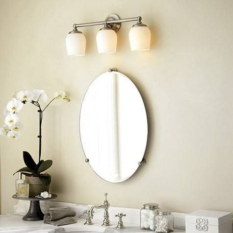 Oval Bathroom Mirrors Oil Rubbed Bronze Andoval Bathroom Mirrors In Oval Bath Mirrors (View 15 of 15)