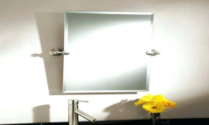 Picturesque Extension Bathroom Mirror Antique Brass Double Side To With Extension Arm Wall Mirrors (Photo 12 of 15)