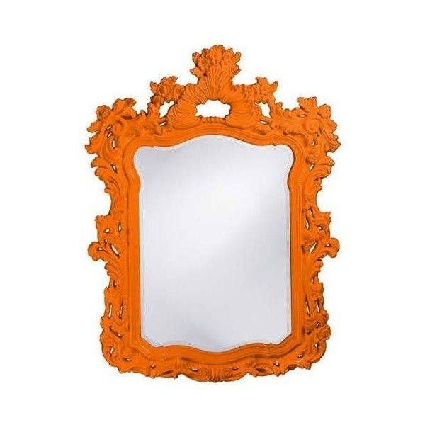 Pinterest'teki 25'den Fazla En Iyi Orange Mirrors Fikri | Turuncu Inside Orange Framed Wall Mirrors (View 7 of 15)