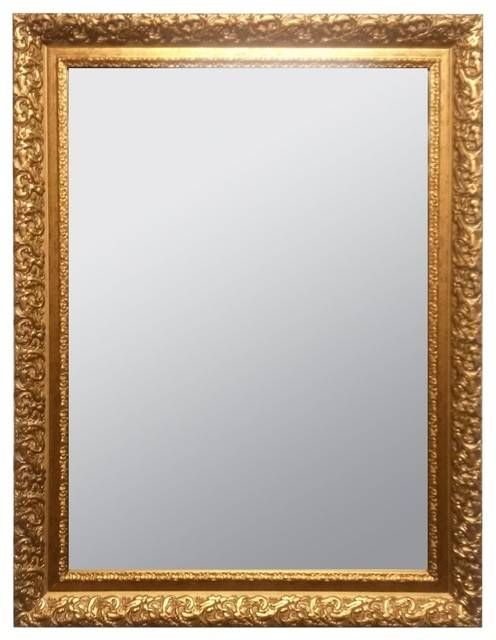 Raphael Rozen Classic Framed Antique Style Wall Mirror Pertaining To Classic Wall Mirrors (Photo 6 of 15)