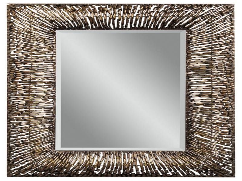Rectangle Mirrors Wall, Wood Rectangular Wall Mirror Bedroom Regarding Decorative Rectangular Wall Mirrors (Photo 7 of 15)