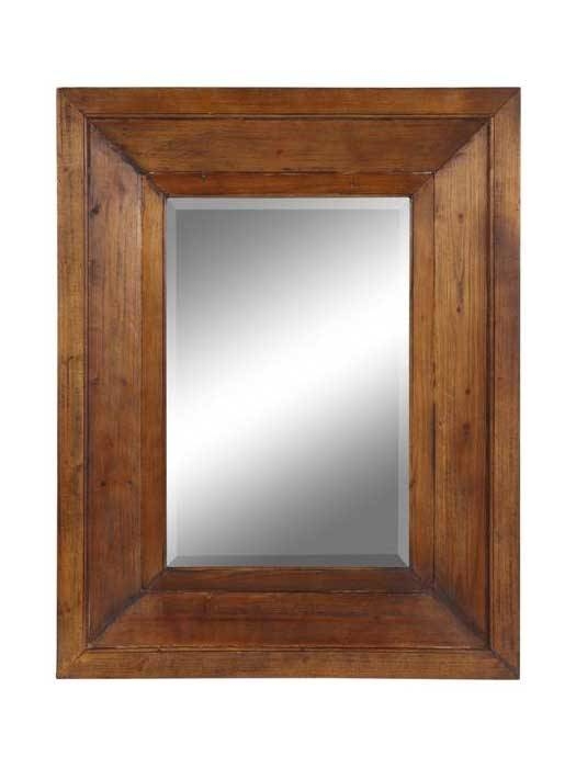 Featured Photo of Top 15 of Wooden Framed Wall Mirrors