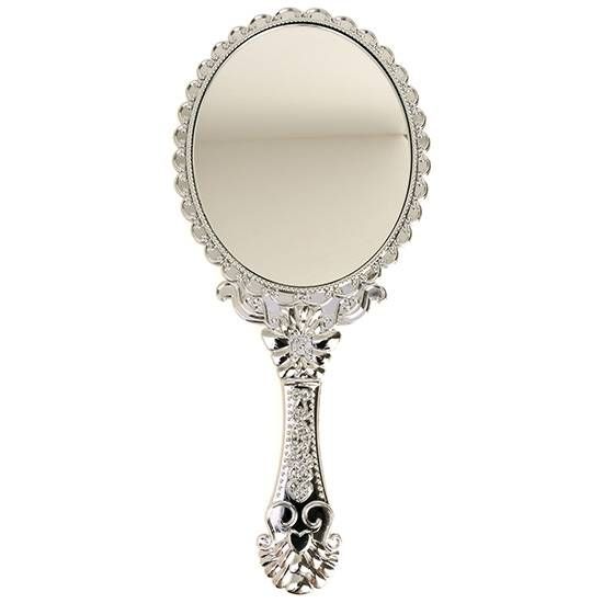 Retro Decorative Vintage Style Oval Round Beauty Vanity Make Up Inside Decorative Hand Mirrors (View 3 of 15)