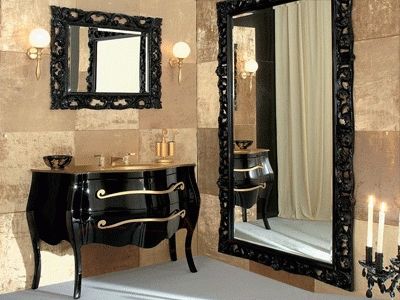 Small Bathroom Mirror | Nrc Bathroom In Large Black Wall Mirrors (View 3 of 15)
