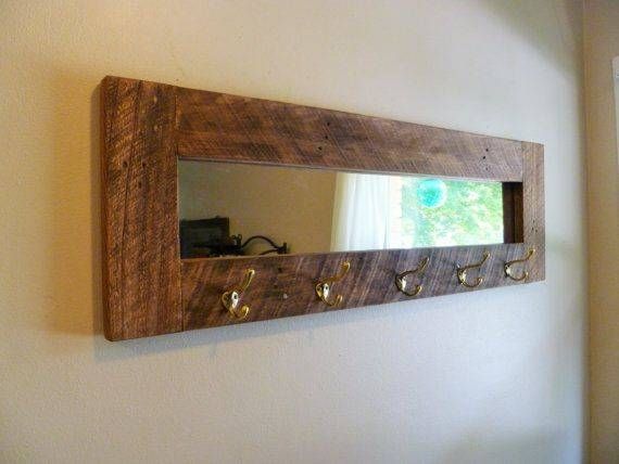 Smart Ideas Wall Mirror With Hooks – Decoration With Regard To Coat Rack Wall Mirrors (Photo 4 of 15)