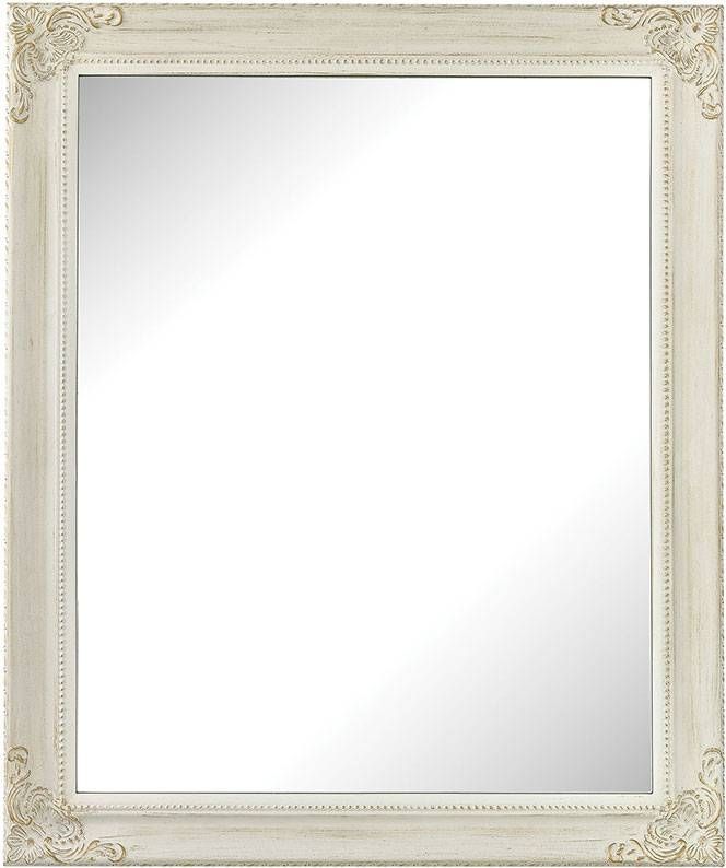 Sterling 6100 016 Masalia Antique White Wall Mirror – Ste 6100 016 Intended For Antique White Wall Mirrors (Photo 5 of 15)