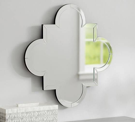 Taylor Quatrefoil Mirror | Pottery Barn For Quatrefoil Wall Mirrors (View 15 of 15)
