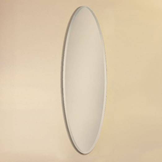 Thin Oval Wall Mirror | West Elm For Thin Wall Mirrors (Photo 12 of 15)
