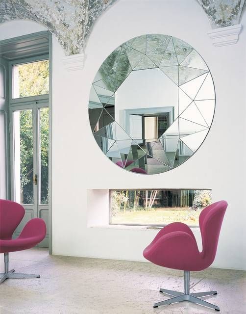 Tips Contemporary Mirrors For Living Room – Large Round Within Mirrors For Living Rooms (View 13 of 15)