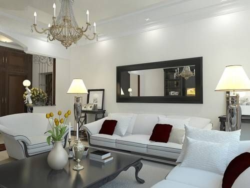 Tips For Displaying Large Mirrors In A Living Room With Regard To Mirrors For Living Rooms (Photo 7 of 15)