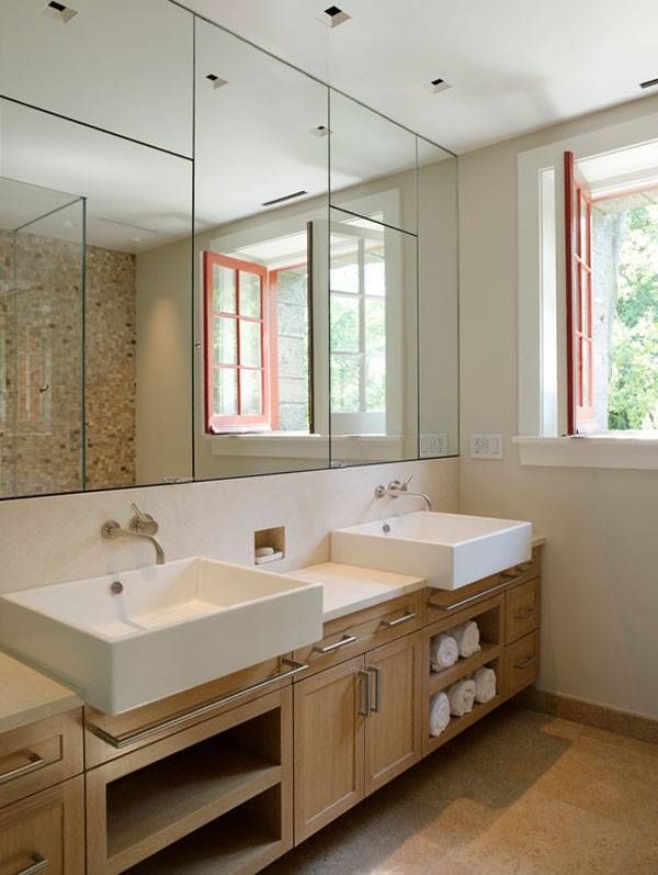 Featured Photo of Top 15 of Wall Mirror for Bathroom