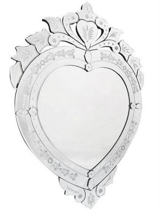 Valentine's Day 2017 – Highly Decorated Heart Shaped Wall Mirrors Within Heart Shaped Wall Mirrors (View 11 of 15)