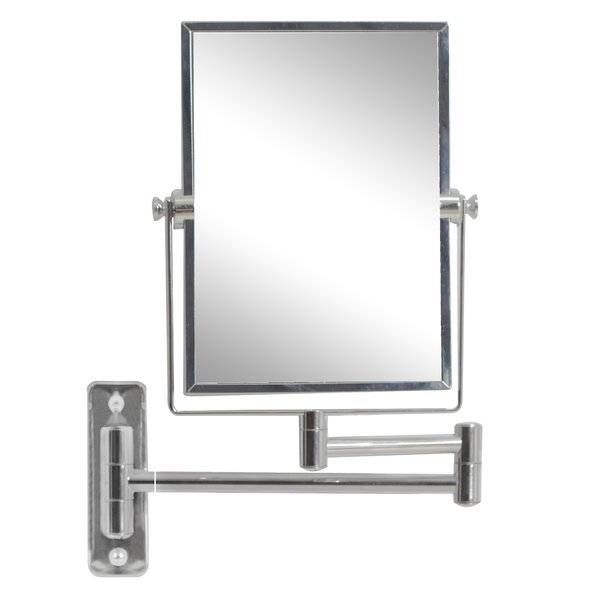 Wade Logan Rectangle Magnifying Wall Mirror & Reviews | Wayfair With Magnifying Wall Mirrors (View 9 of 15)