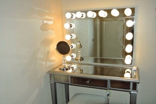 Wall Lights Design Lighted Wall Mirror For Vanity Round Lighted Intended For Lighted Wall Mirrors (Photo 2 of 15)