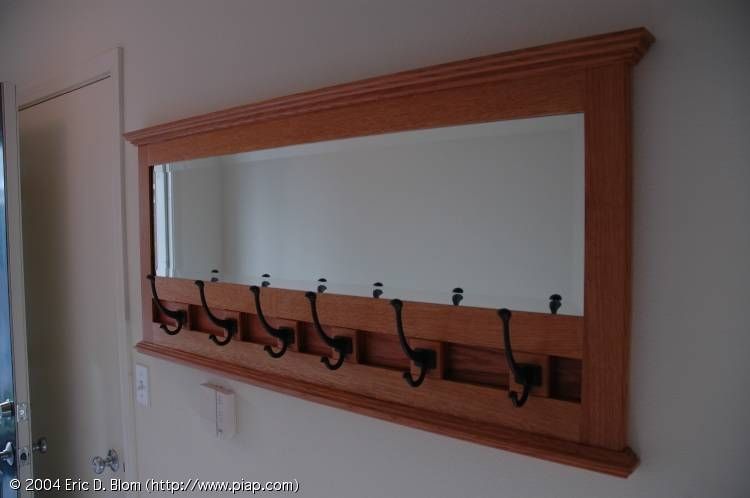 Wall Mirror Coat Rack – Tradingbasis Intended For Coat Rack Wall Mirrors (Photo 13 of 15)